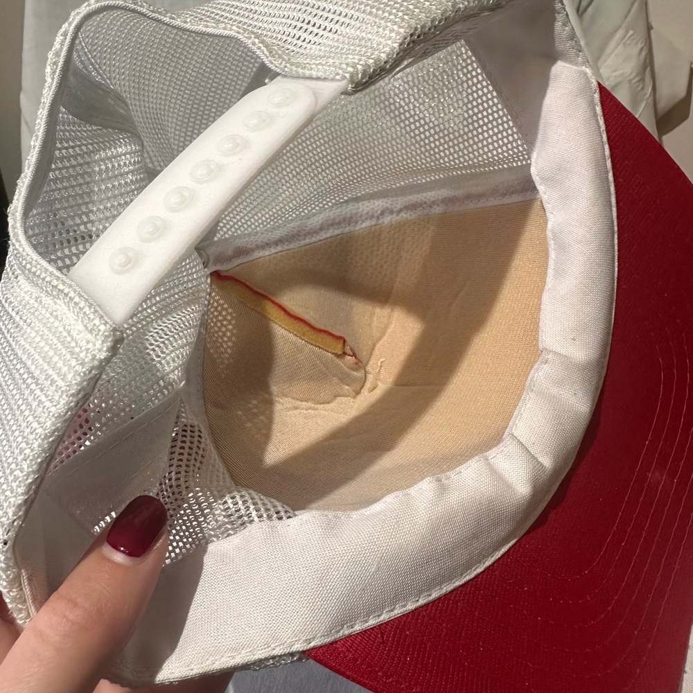 Vintage HOMCO Red Trucker Hat - Picture 4 of 5